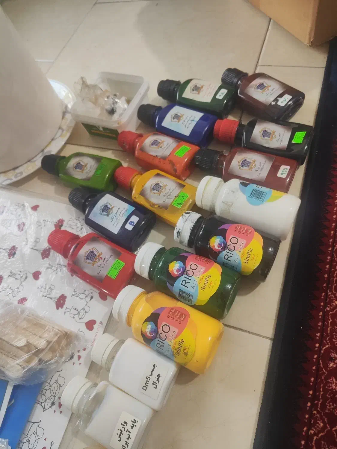 تولید سنگ مصنوعی و شمع|صنایع دستی و سایر لوازم تزئینی|پردیس, فاز ۳|دیوار