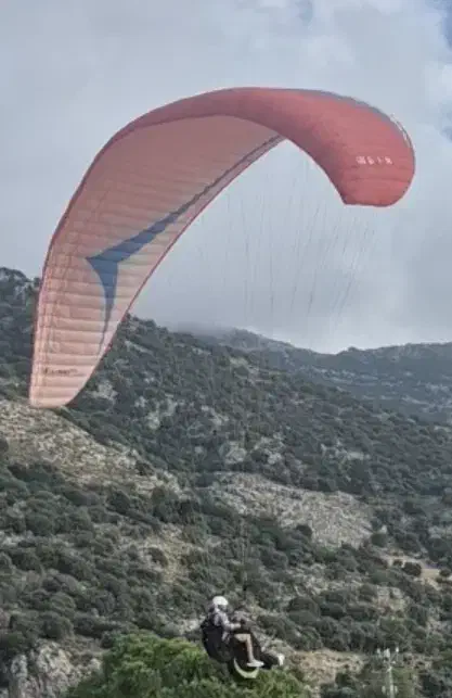 ست کامل پاراگلایدر تندم پرواز دونفره|تجهیزات ورزشی|تهران, شهرک چیتگر|دیوار