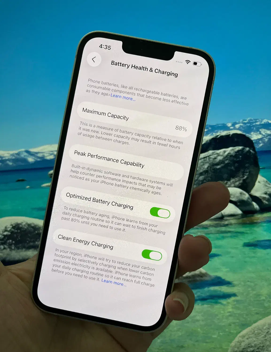 آیفون ۱۳ سفید ۲سیمکارت - iPhone 13 Starlight 128G|موبایل|تهران, استخر|دیوار