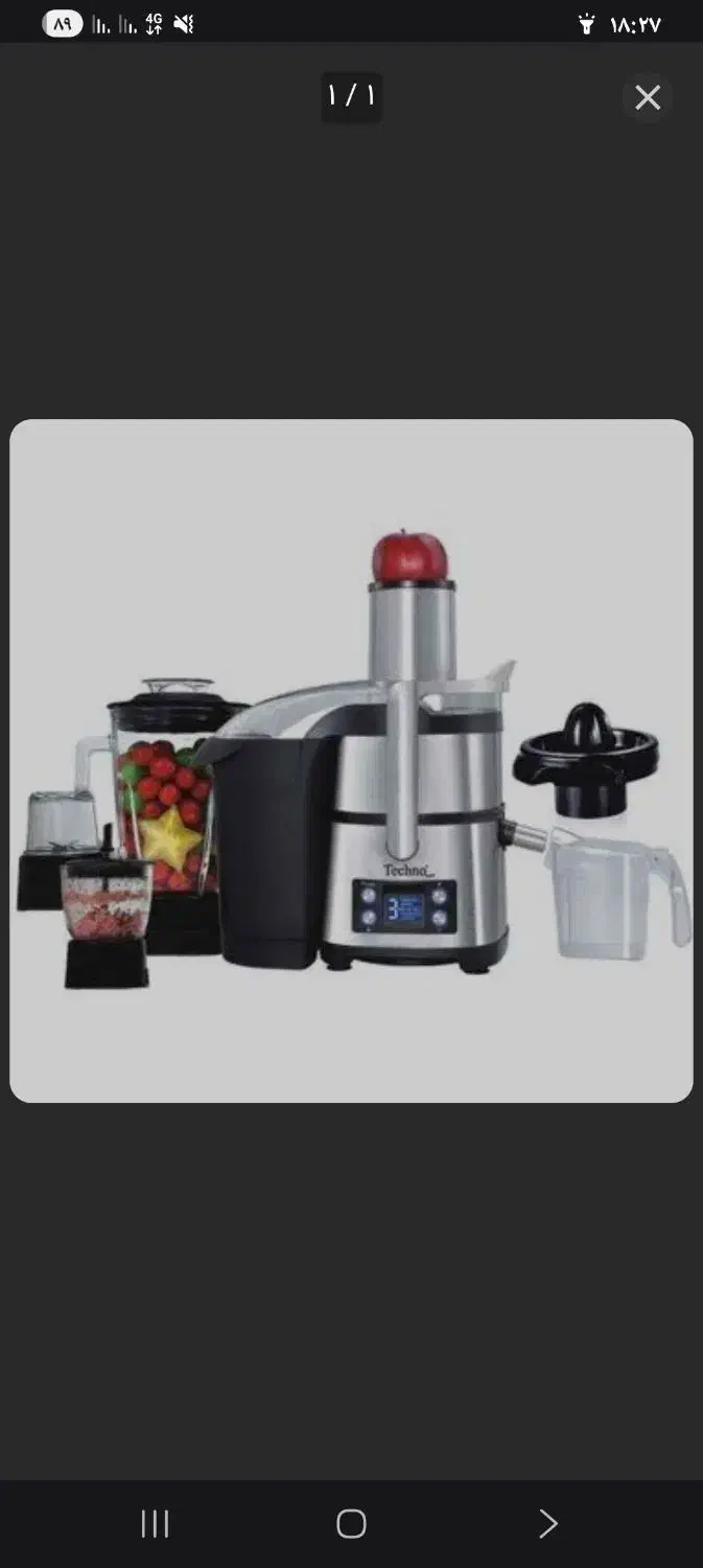 اب میوه گیری تکنو|آبمیوه‌گیر و آب‌مرکبات‌گیر|رشت, دیانتی|دیوار