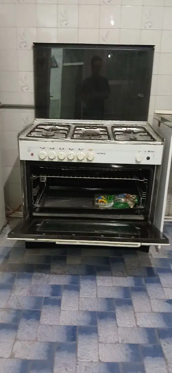 گاز فر دار پنج شعله آلیستان|اجاق گاز و لوازم برقی پختوپز|مشهد, آزادشهر|دیوار