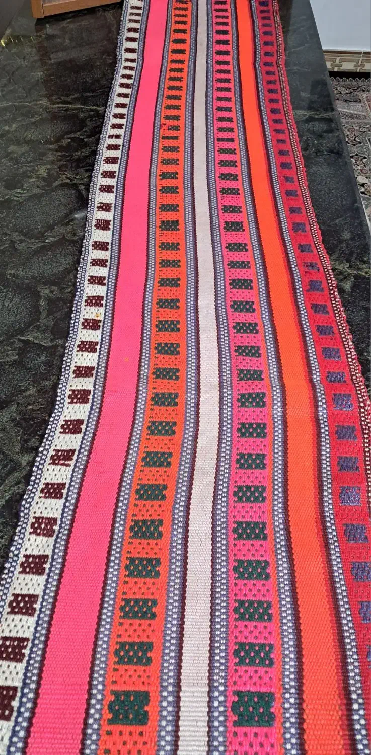 جاجیم کناره ای رو مبلی|گلیم، جاجیم، گبه|تبریز, |دیوار