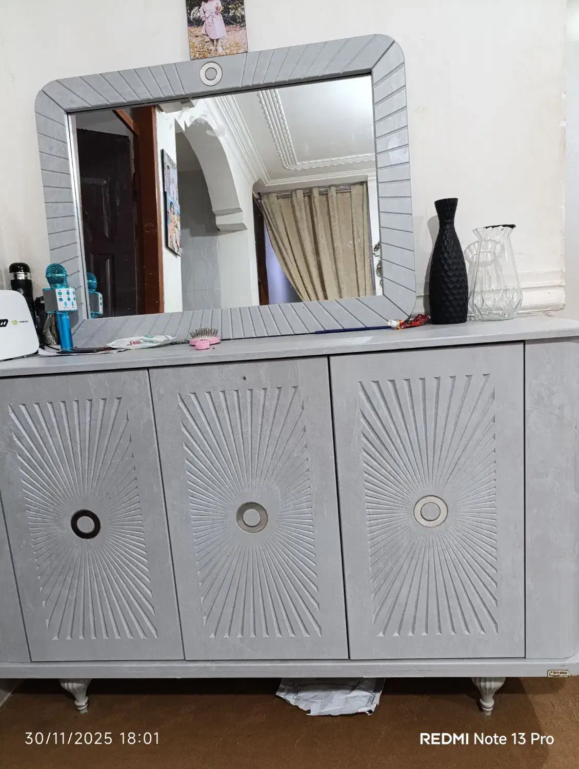 آیینه کنسول|بوفه، ویترین، کنسول|رامشیر, |دیوار