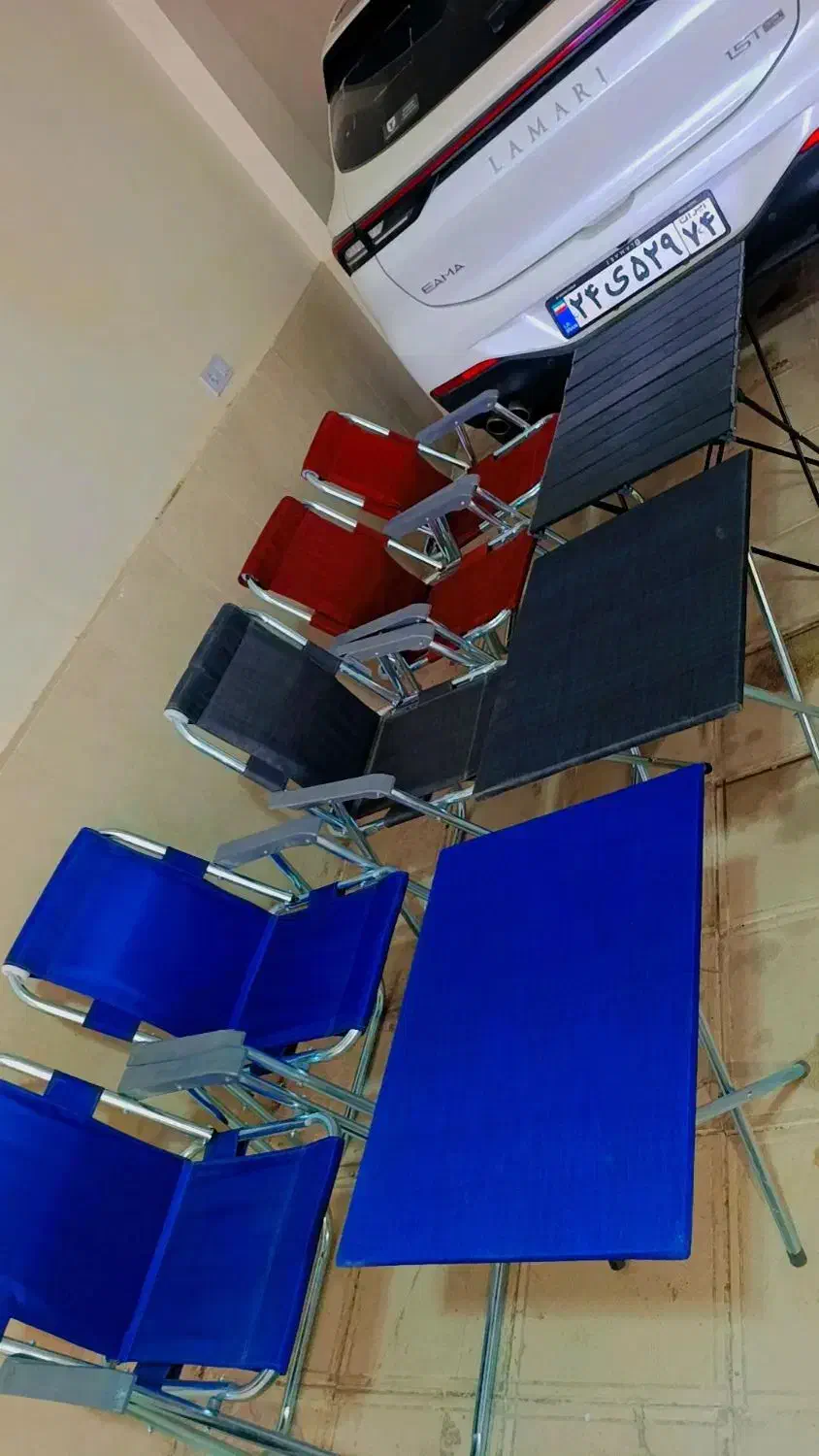 پخش بی واسطه صندلی تا شو،میز تاشو کمپینگ|میز و صندلی غذاخوری|مشهد, الهیه|دیوار