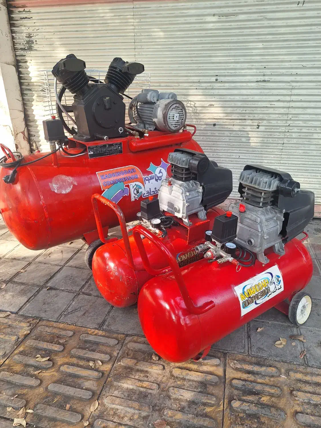 کمپرسور باد ۲۵۰-۵۰لیتری کدخدایی|ابزارآلات|اصفهان, جاوان|دیوار
