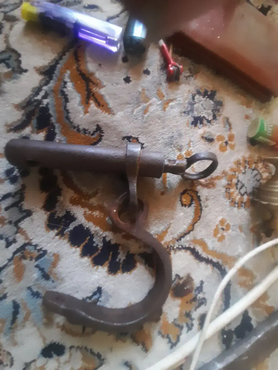 قفل قاجاری|کلکسیون اشیاء عتیقه|فولادشهر, A2|دیوار