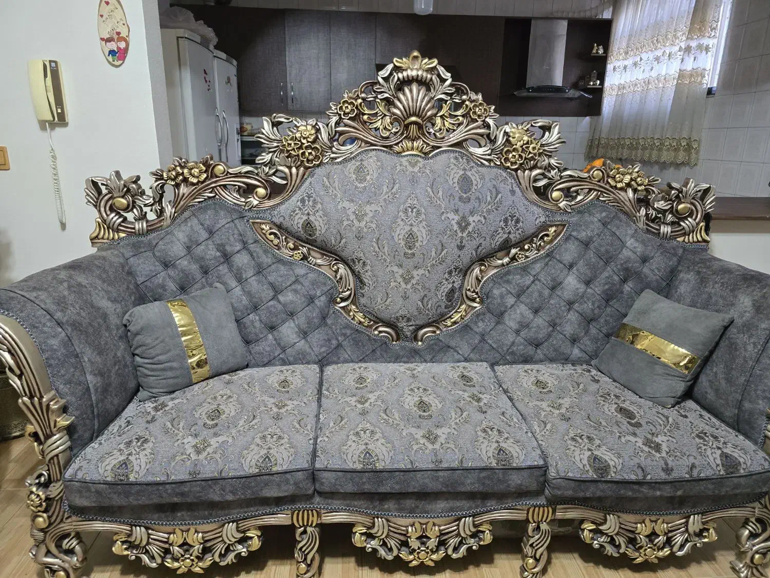 مبل استیل زیبا|مبلمان خانگی و میز عسلی|اصفهان, الهیه|دیوار