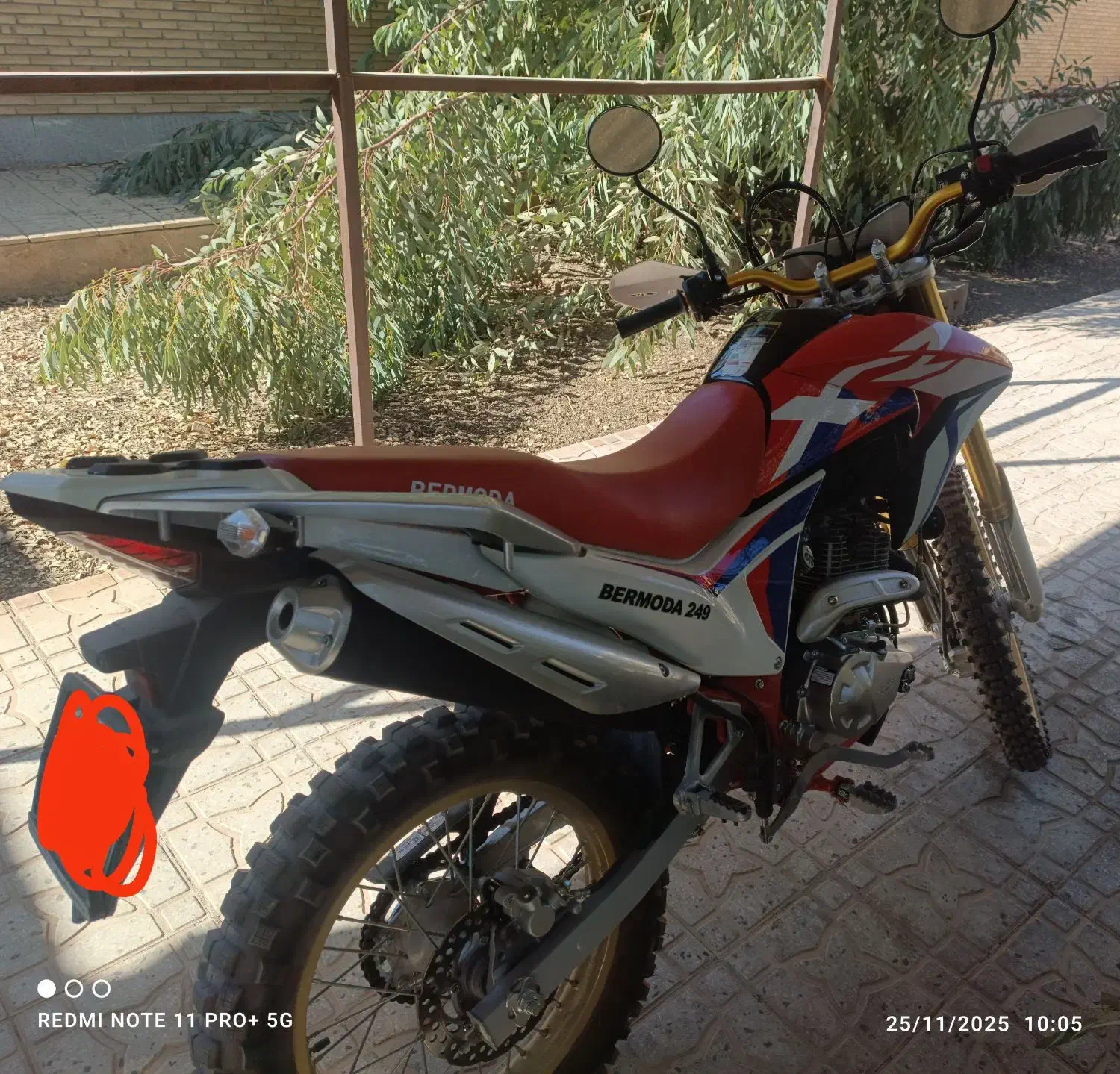 فروش موتور تریل برمودا 250|موتورسیکلت|مهریز, |دیوار