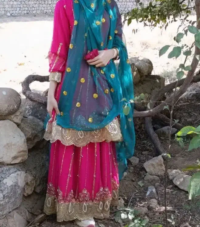 لباس محلی حریر حاشیه دار|لباس|اصفهان, شاهد|دیوار