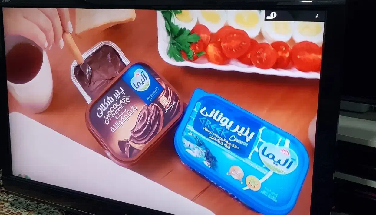 تلویزیون پاناسونیک ۴۰ اینچ|تلویزیون و پروژکتور|بروجرد, |دیوار