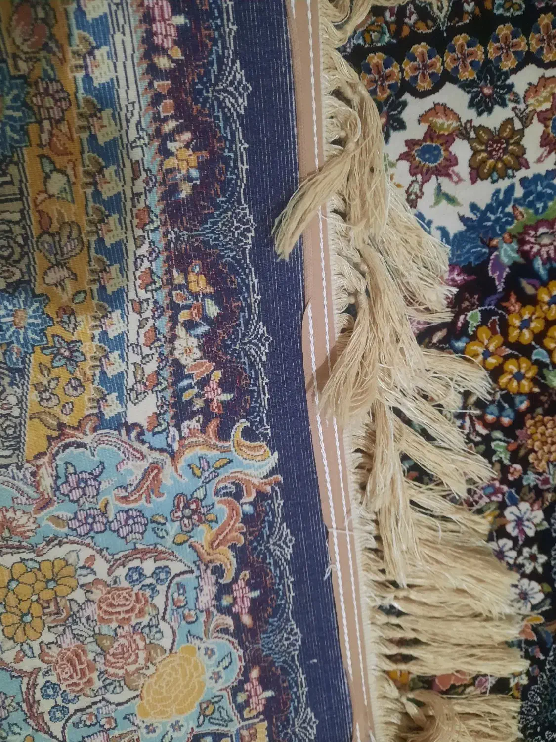 ی جفت فرش ۶ متری  با چن رنگ ابریشمی|فرش|تهران, یافت‌آباد|دیوار