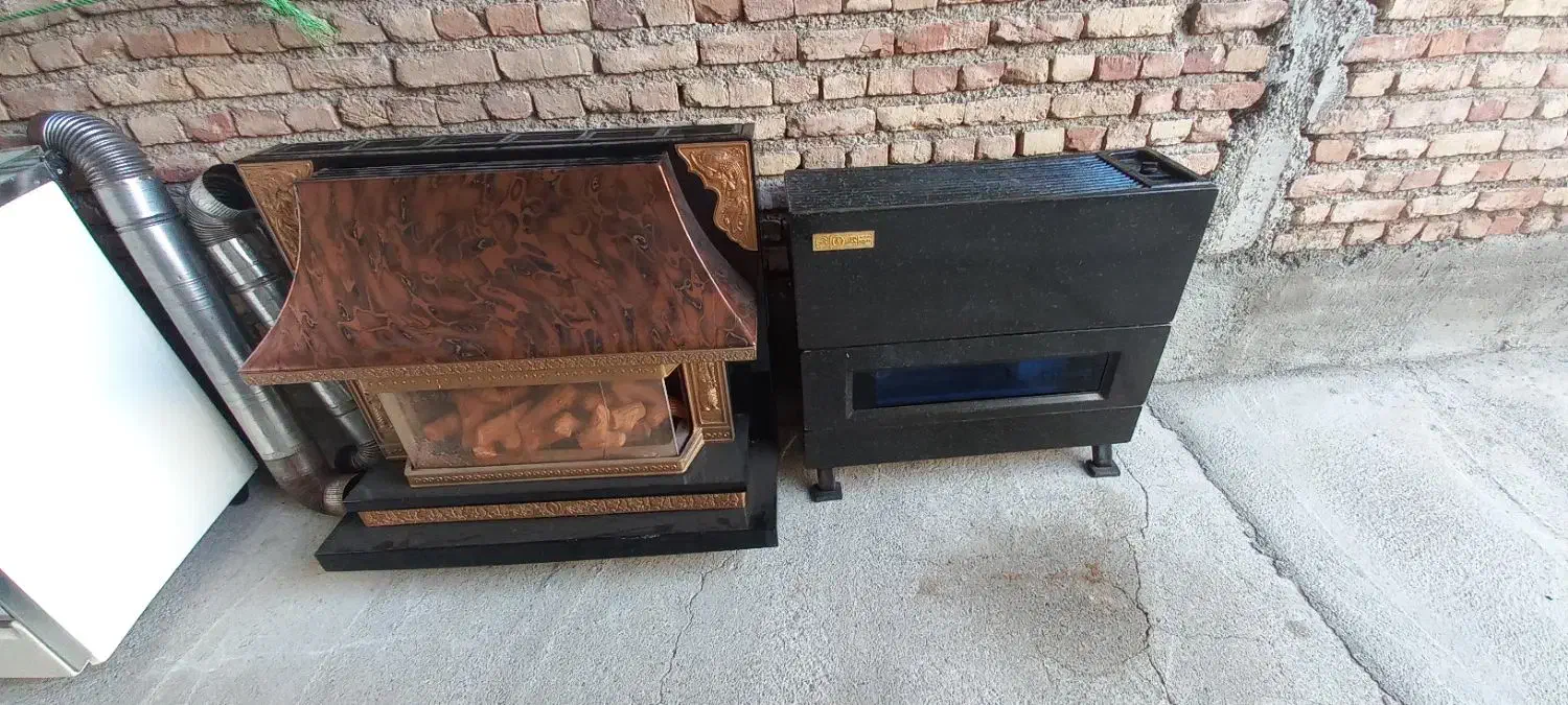 ک دوعدد بخاری یکدست مبل سلطنتی ۹نفرع|مبلمان خانگی و میز عسلی|سلماس, |دیوار