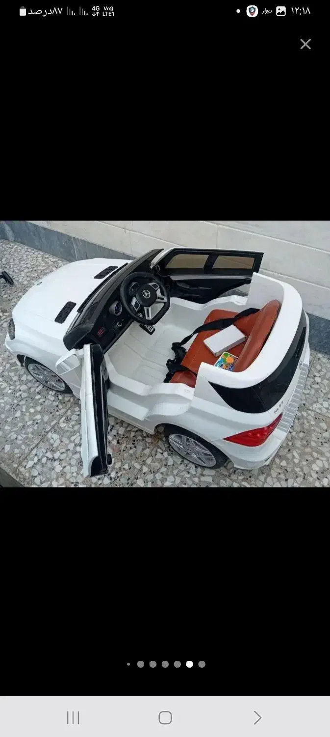 ماشین شارژی بنز ای ام جی و موتور شارژی بنلی|اسباببازی|قم, یزدانشهر|دیوار