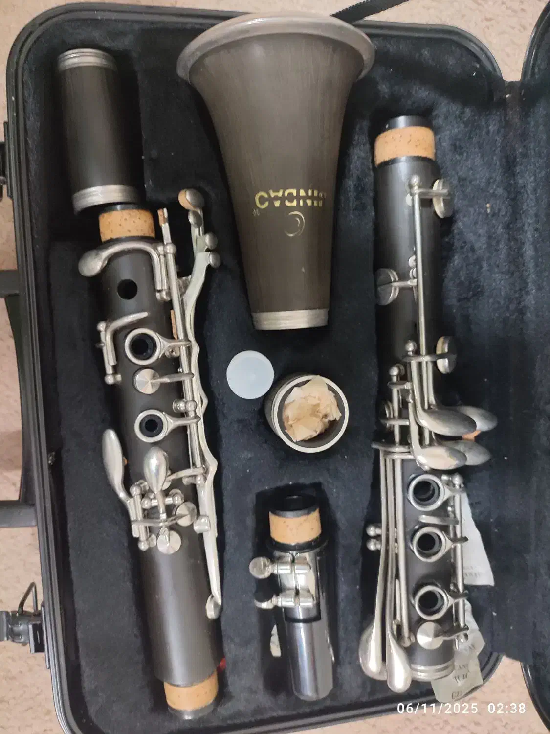 کلارینتJINBAO نونو استفاده نشده|سازهای بادی|تهران, تهرانپارس شرقی|دیوار