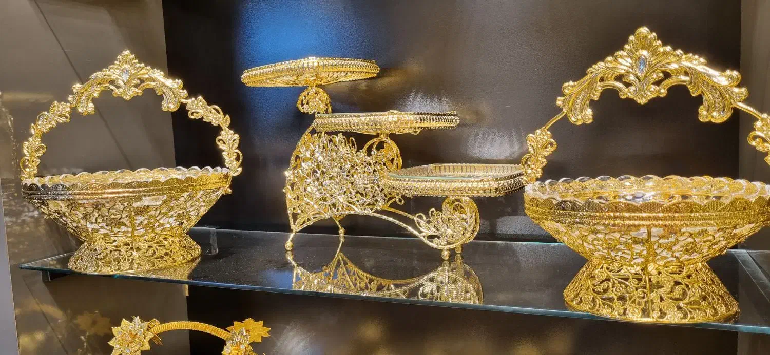 ظوروف آبطلا اماراتی سِت پَذیرایی دِکوری و مَصرفی|ظروف سرو و پذیرایی|مشهد, سلام|دیوار