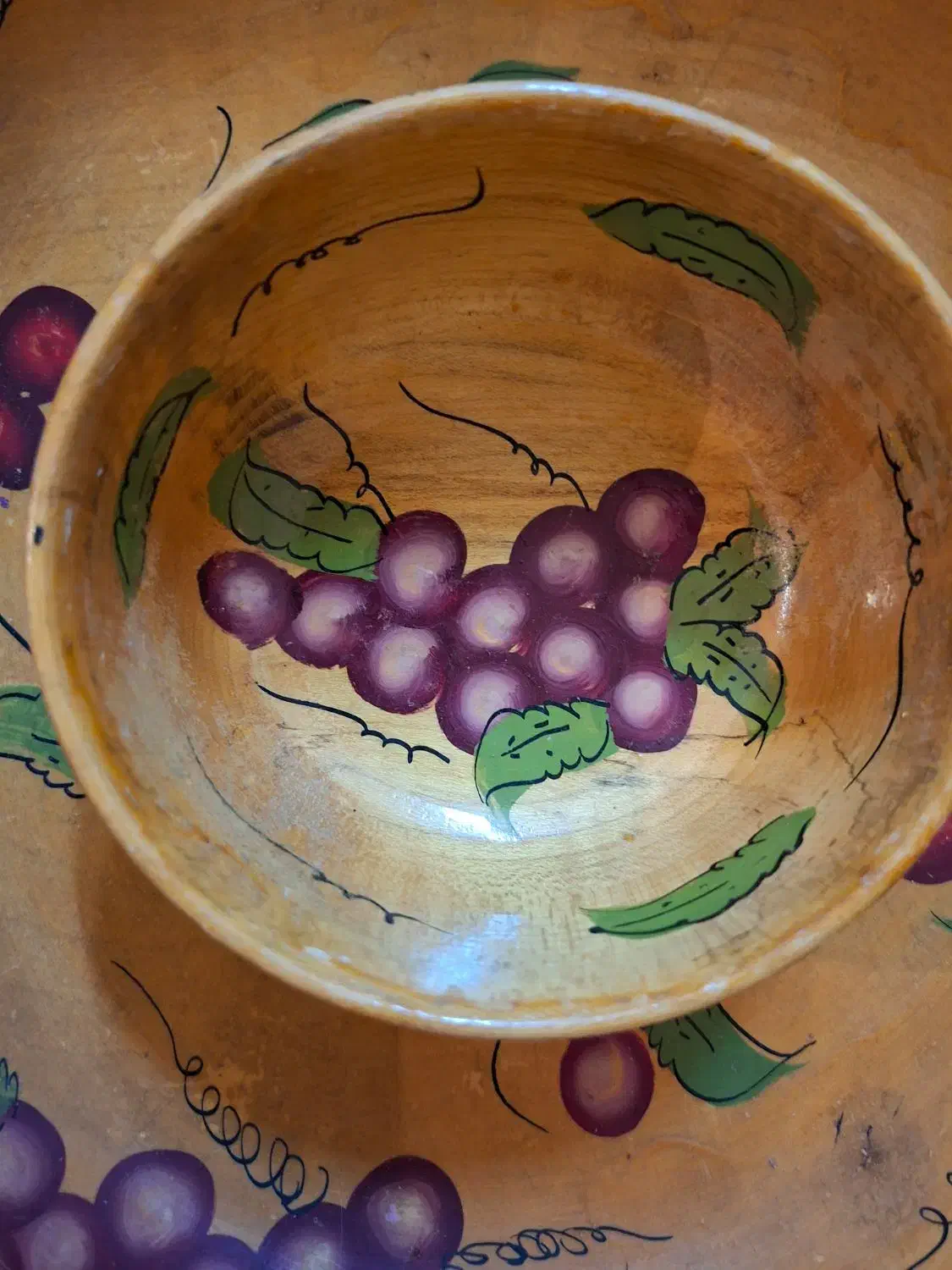 میوه خوری قدیمی دست ساز|کلکسیون اشیاء عتیقه|مشکیندشت, |دیوار