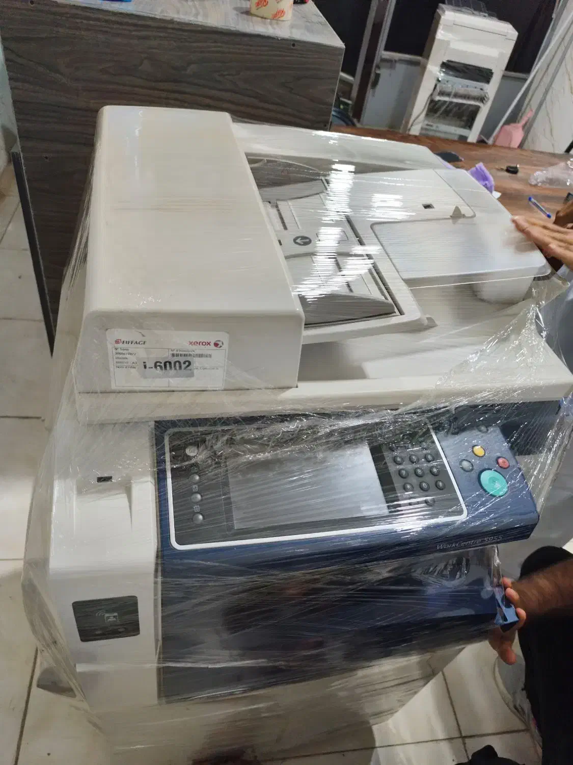 چاپگر زیراکس 5955 با فنیشر|پرینتر، اسکنر، کپی، فکس|ایرانشهر, |دیوار