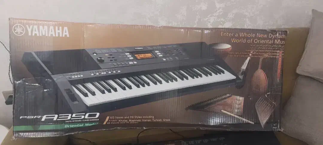کیبورد (ارگ) یاماها A350|پیانو، کیبورد، آکاردئون|بندر انزلی, متروپل|دیوار