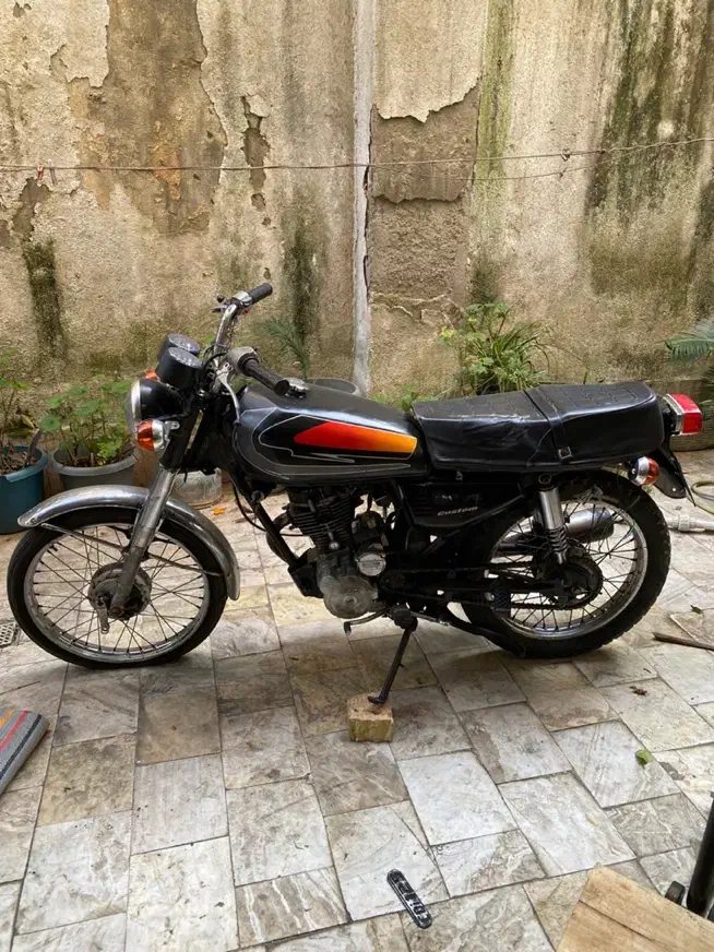 موتور هندا استارتی ۱۲۵ مزایده|موتورسیکلت|رشت, استادسرا|دیوار