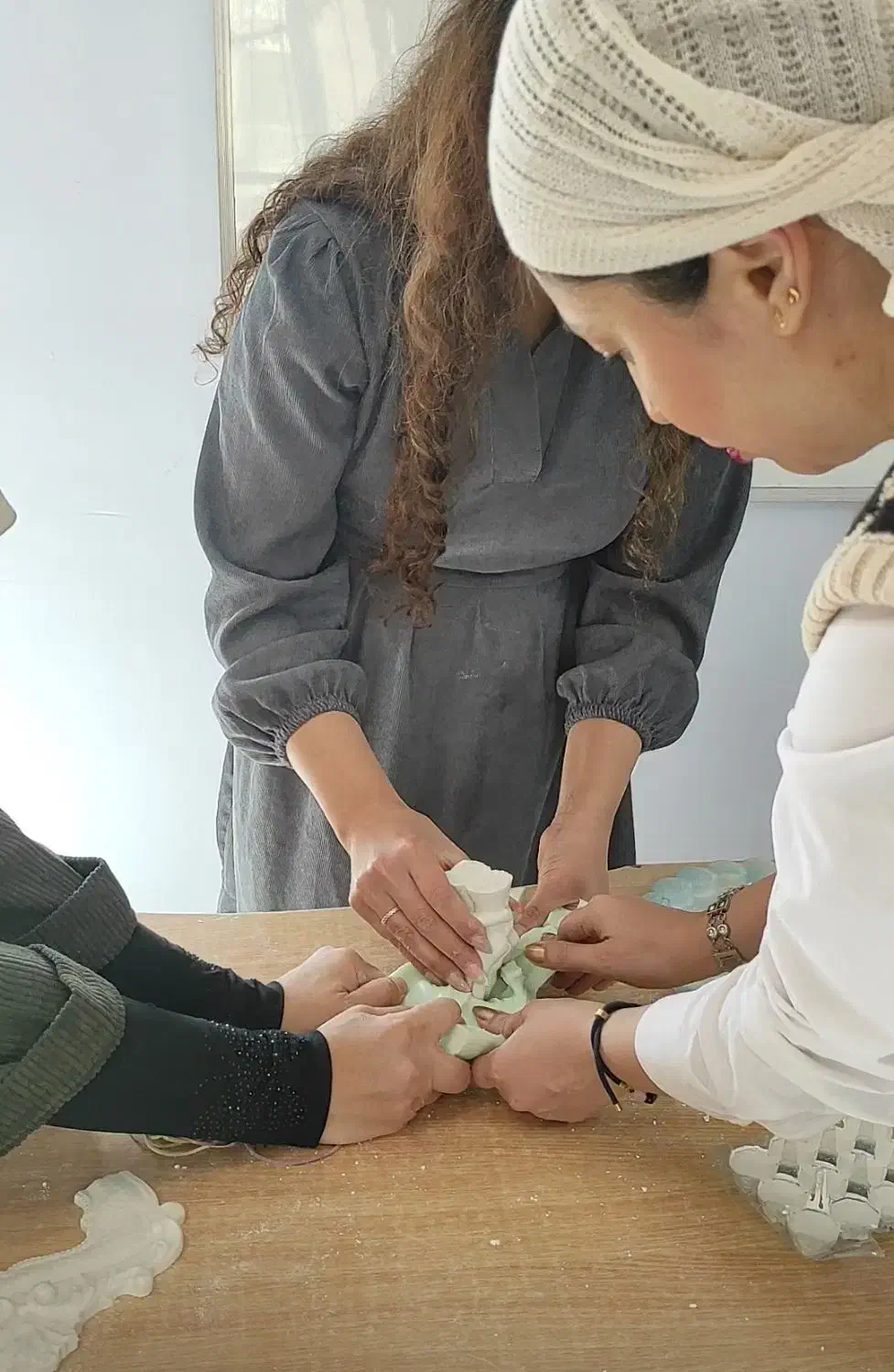 آموزش صفر تا صد سنگ مصنوعی و شمعسازی|خدمات آموزشی|پرند, فاز ۲|دیوار