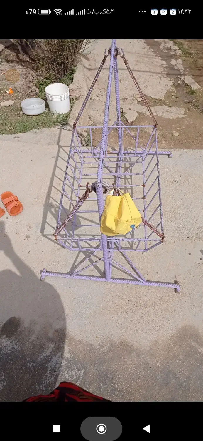 گهواره تمیزوکم کار بچه راحت میخوابه|اسباب و اثاث بچه|بجنورد, |دیوار