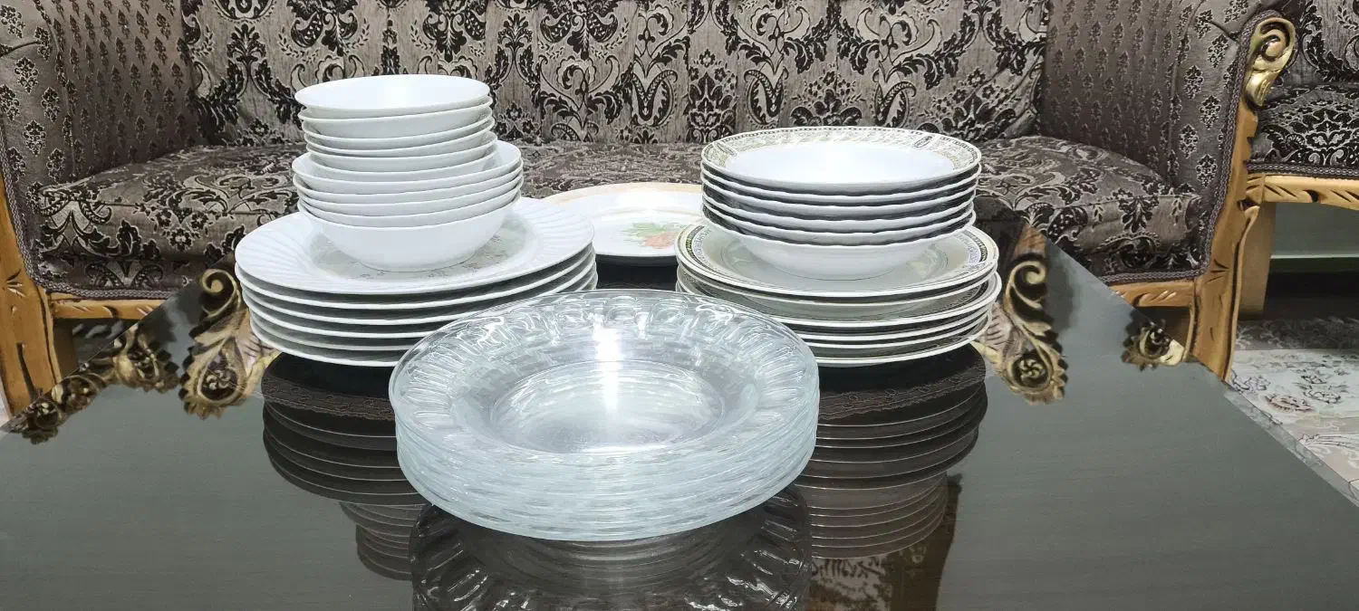 فروش ظروف شش نفره چینی|ظروف سرو و پذیرایی|اسلامشهر, مظفریه|دیوار