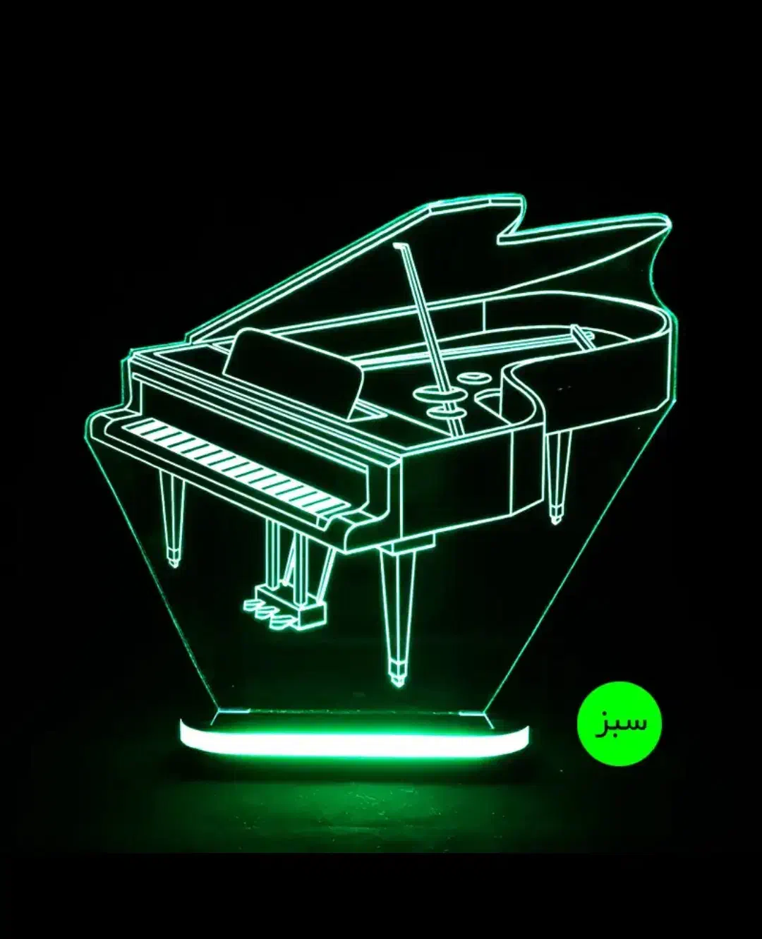 هدیه خاص ادمای خاص/چراغ خواب پیانو/ارسال رایگان|چراغ خواب و آباژور|مرند, |دیوار