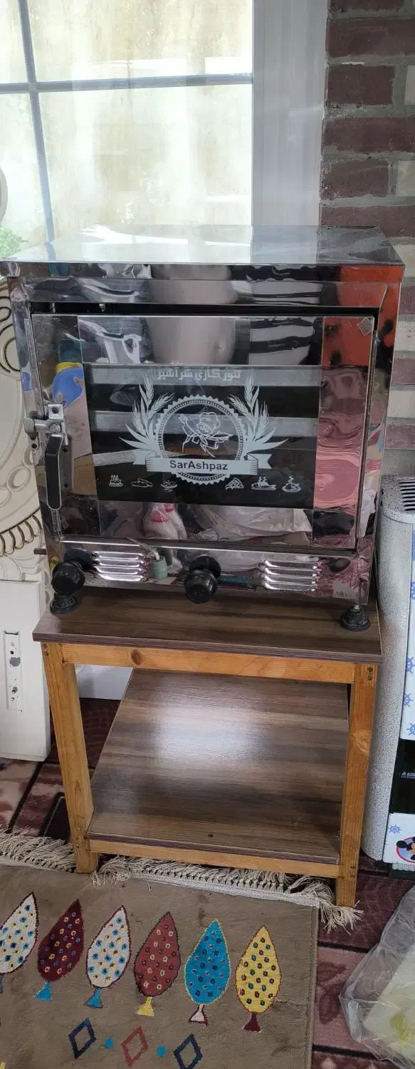 تنور گازی سرآشپز|اجاق گاز و لوازم برقی پخت‌وپز|رضوانشهر, |دیوار