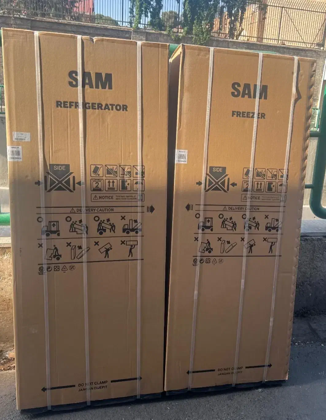 یخچال دوقلو سام Rz65|یخچال و فریزر|اسلامشهر, شهرک مفیدی|دیوار