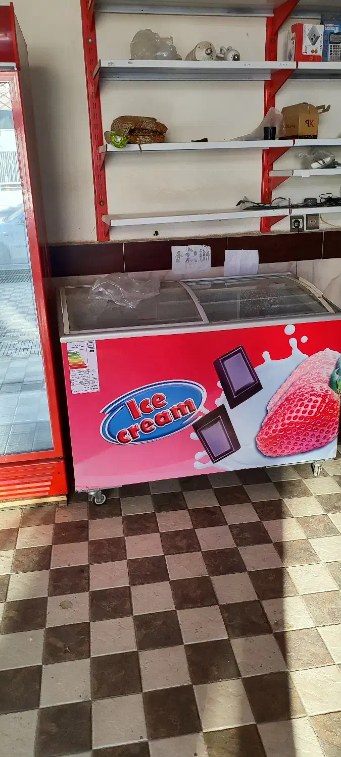 یخچال ایستاده و بستنی|فروشگاه و مغازه|کشاورز, |دیوار