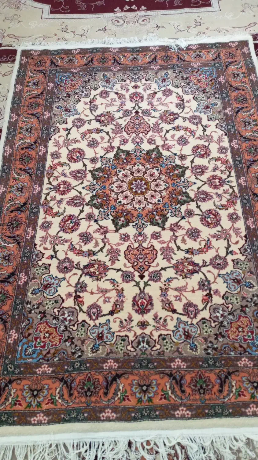 فرش دست بافت آکبند|فرش|گل تپه, |دیوار