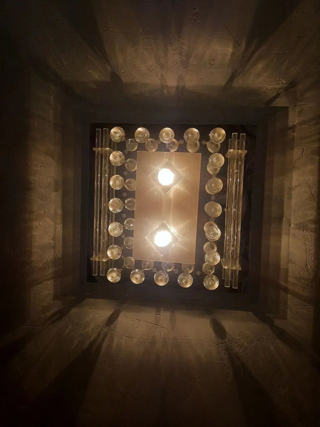 لوستر سقفی استیل|لوستر و چراغ آویز|صوفیان, |دیوار