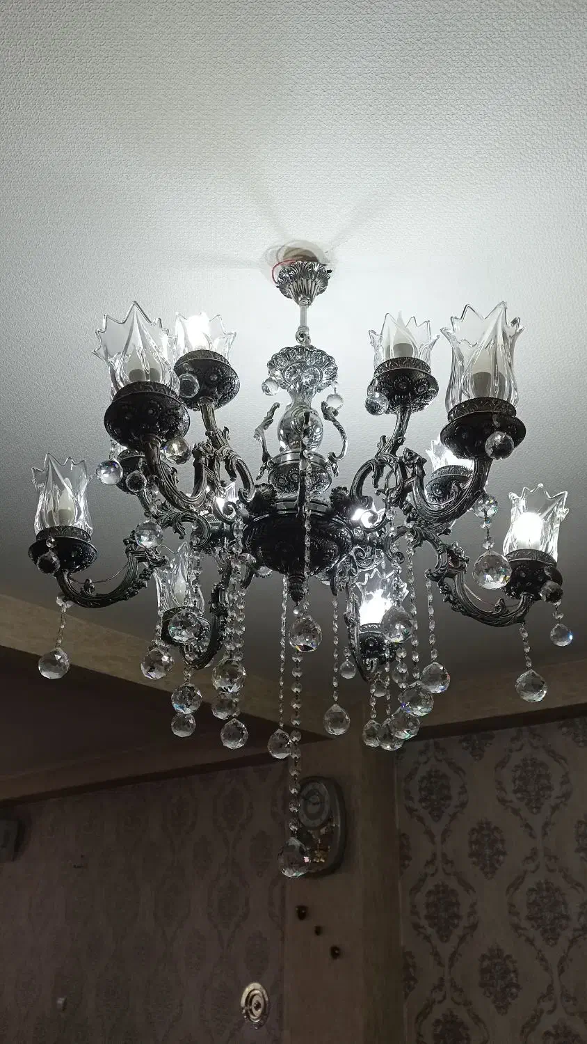 لوستر|لوستر و چراغ آویز|تبریز, |دیوار