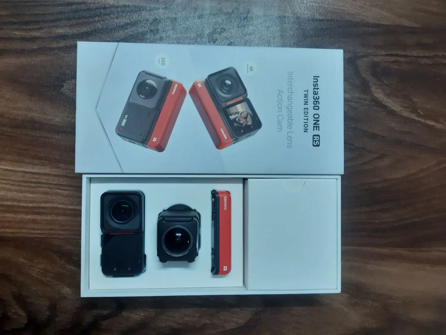Insta360 ONE RS فول پکیج|دوربین عکاسی و فیلمبرداری|اصفهان, باتون|دیوار