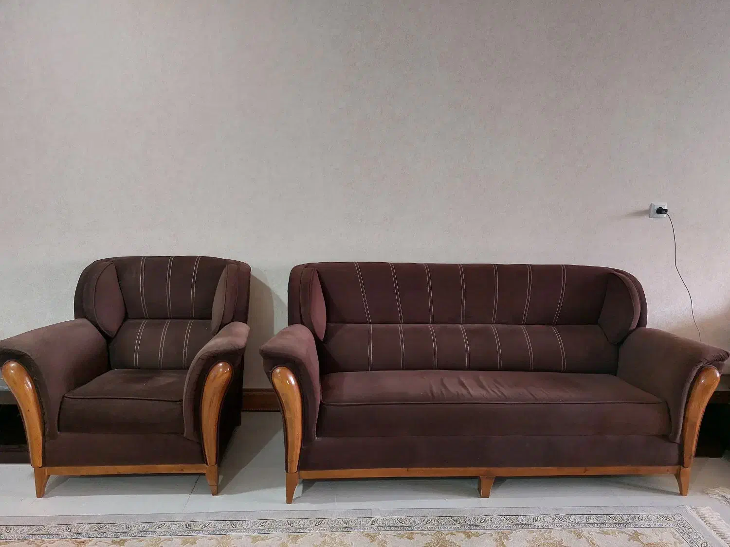 مبل ۷ نفره شیک|مبلمان خانگی و میز عسلی|برازجان, |دیوار