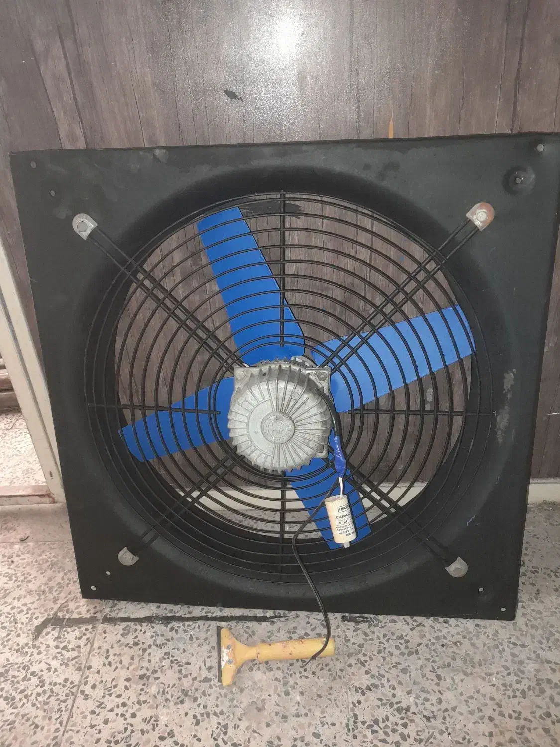 فن هواکش صنعتی۸۰در۸۰ تکنوتک|پنکه و تصفیه‌کنندهٔ هوا|آستانه اشرفیه, |دیوار