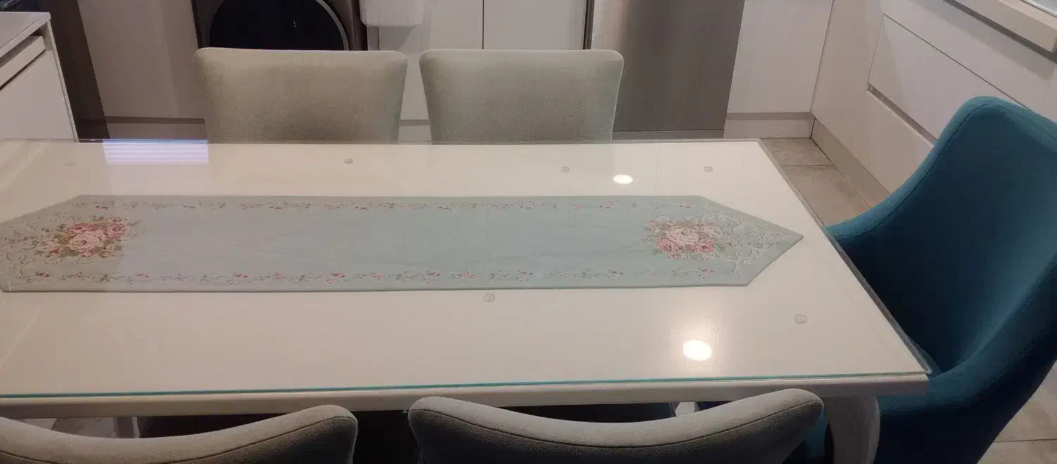 میز نهارخوری 6نفره|میز و صندلی غذاخوری|تهران, دهکده المپیک|دیوار