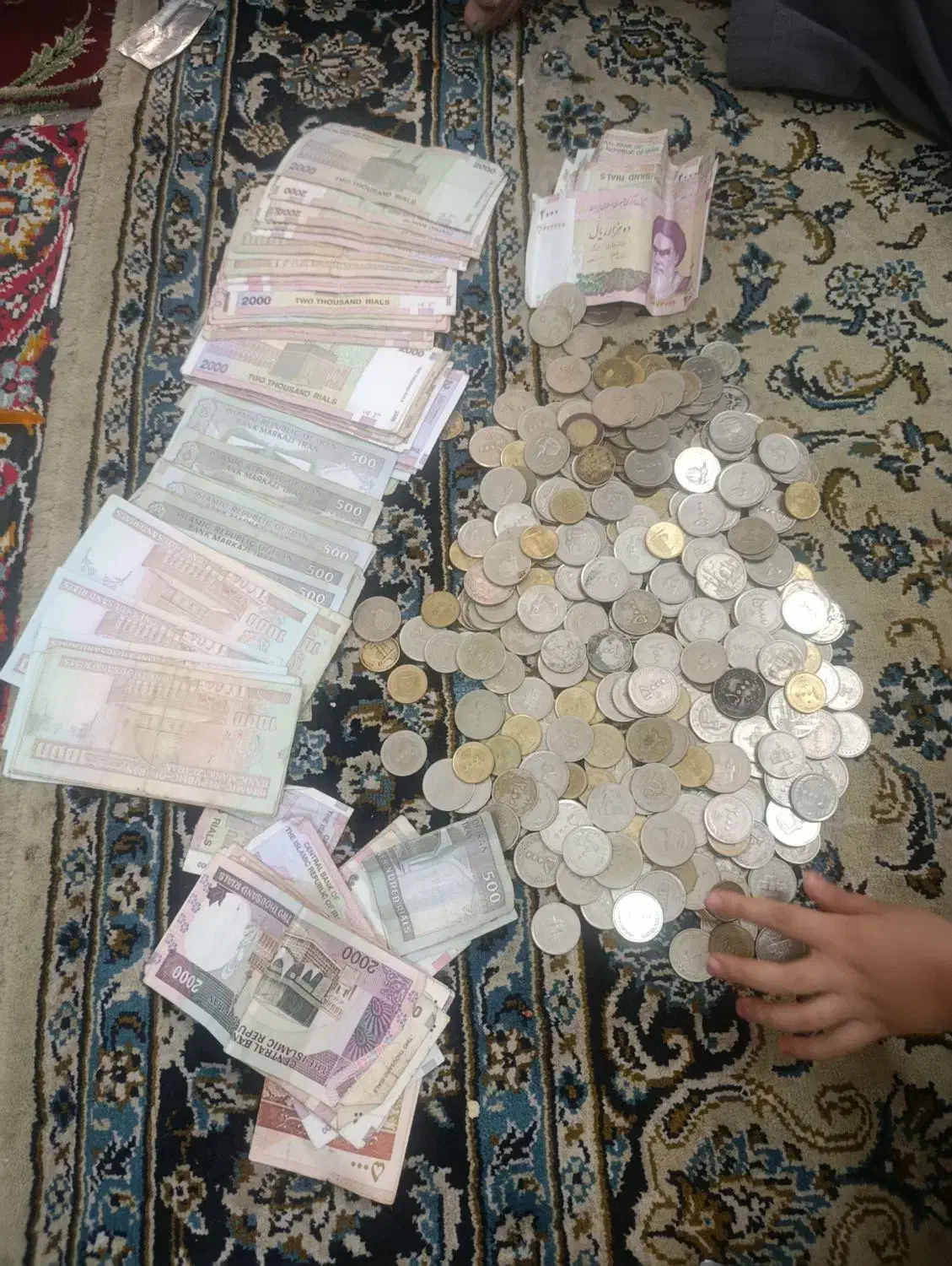 سکه قدیمی با پول قدیمی|کلکسیون سکه، تمبر، اسکناس|قم, شاد قلی|دیوار