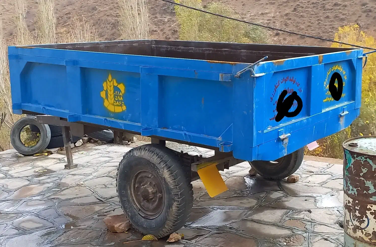 تریلی تراکتور|ماشین‌آلات صنعتی|حسین آباد, |دیوار