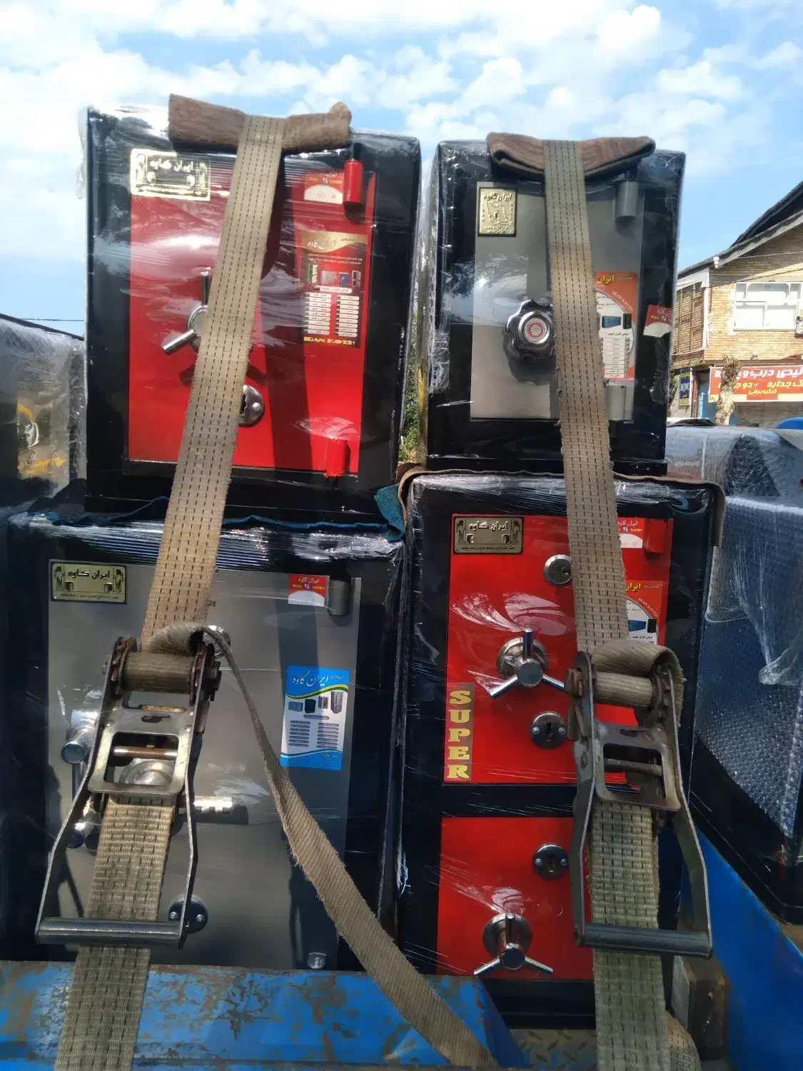 انواع صندوقهای نسوز دودرب تک درب|ابزارآلات|سنگر, |دیوار