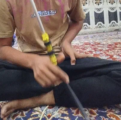 غلیون سپاپی قدیمی استیل|کلکسیون اشیاء عتیقه|شادگان, |دیوار