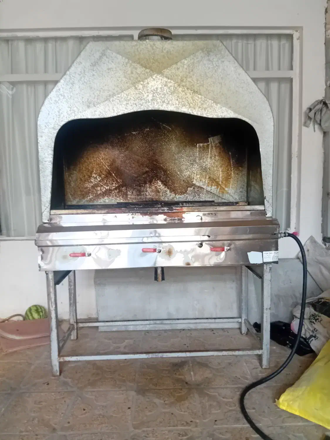 فروش کباب پز با دود کش|اجاق گاز و لوازم برقی پختوپز|همدان, |دیوار