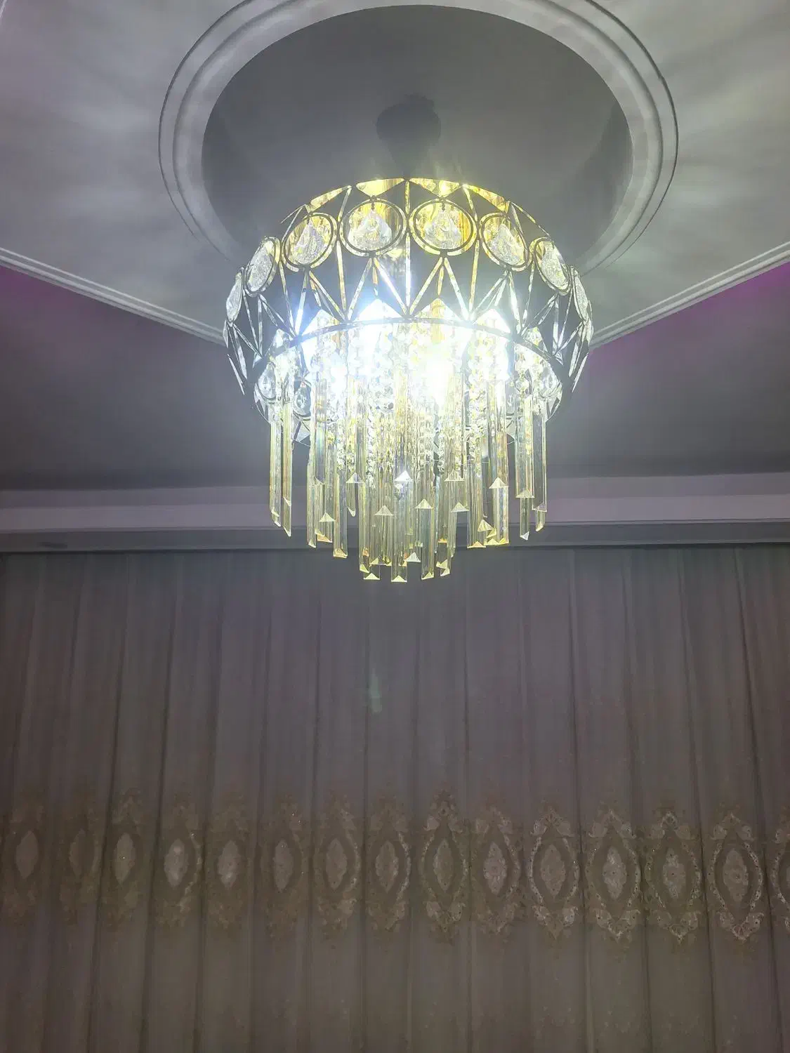 لوستر 10 شاخه|لوستر و چراغ آویز|تهران, حکیمیه|دیوار