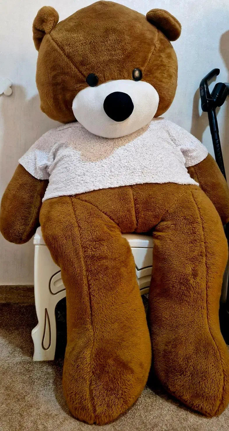 عروسک خرس خیلی بزرگ‌|اسباب‌بازی بچه|صومعه‌سرا, |دیوار