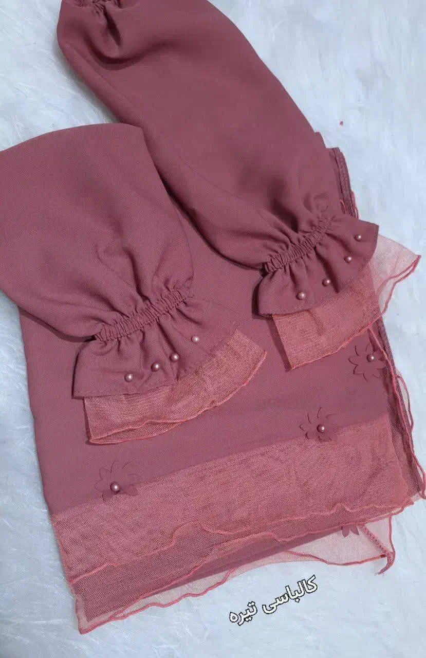 فروش فوق العاده ست روسری و ساقدست کرپ حریر|لباس|سرپل ذهاب, |دیوار