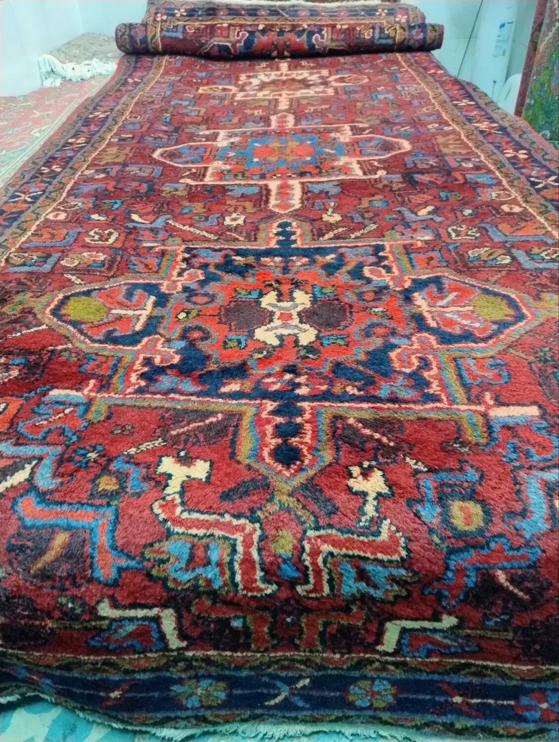 کناره ۱۴۰در۴/۸۰سالم وتمیز|فرش|تبریز, |دیوار