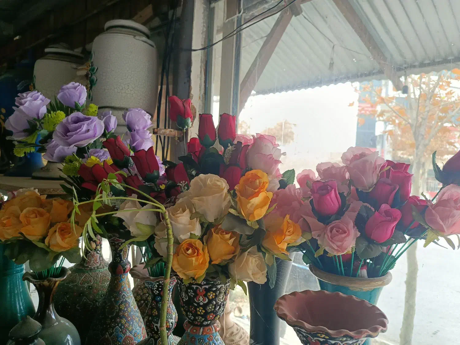 گل مصنوعی|گل مصنوعی|شاندیز, |دیوار