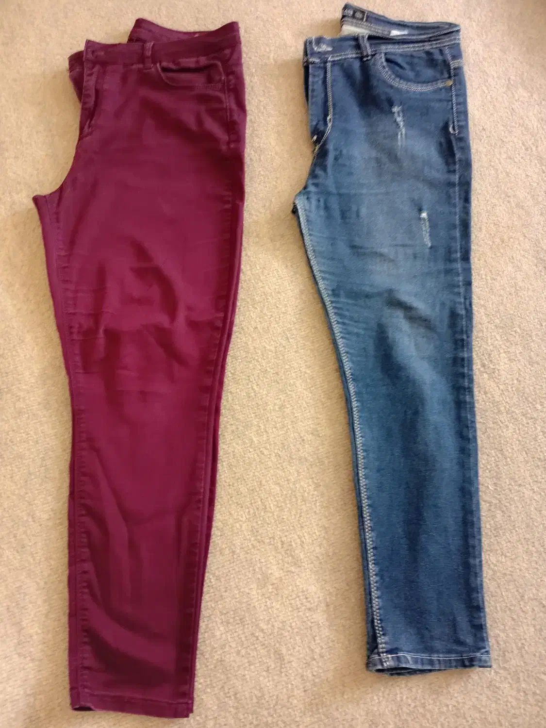 شلوار لی زنانه قیمت هر کدام ۱۰۰۰۰۰ ت|لباس|تبریز, |دیوار