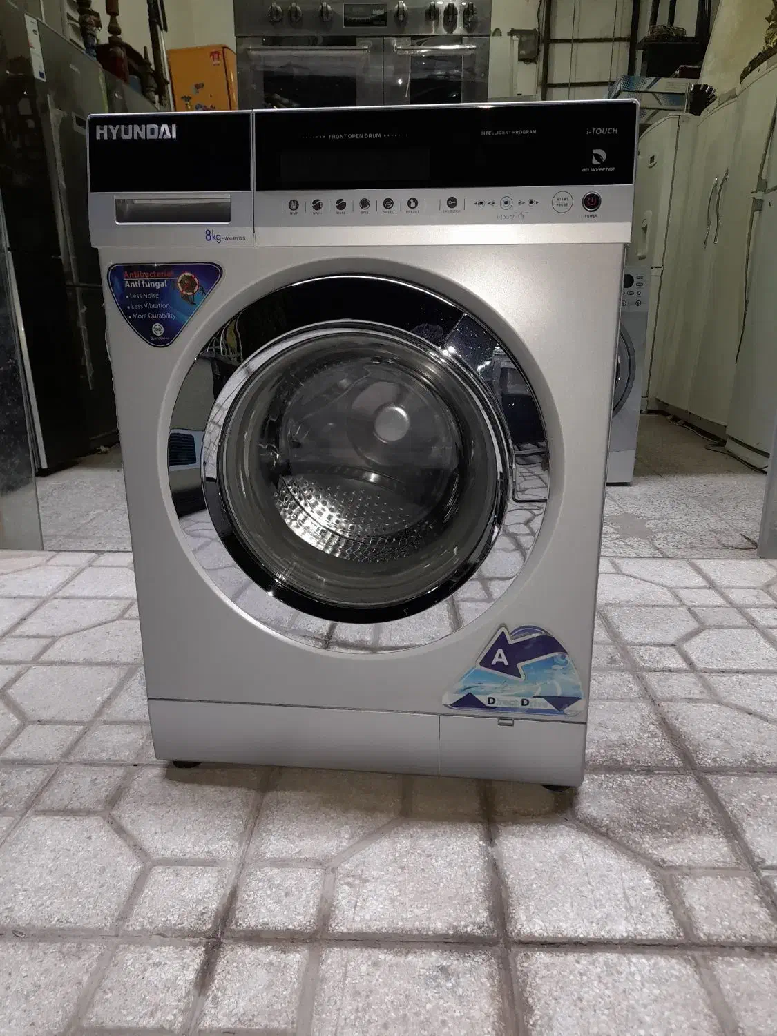 لباسشویی ۸کیلویی..هیوندای HYUNDAI. گریبکسی|ماشین لباسشویی و خشککن لباس|سبزوار, طبرسی (جعفرآباد)|دیوار