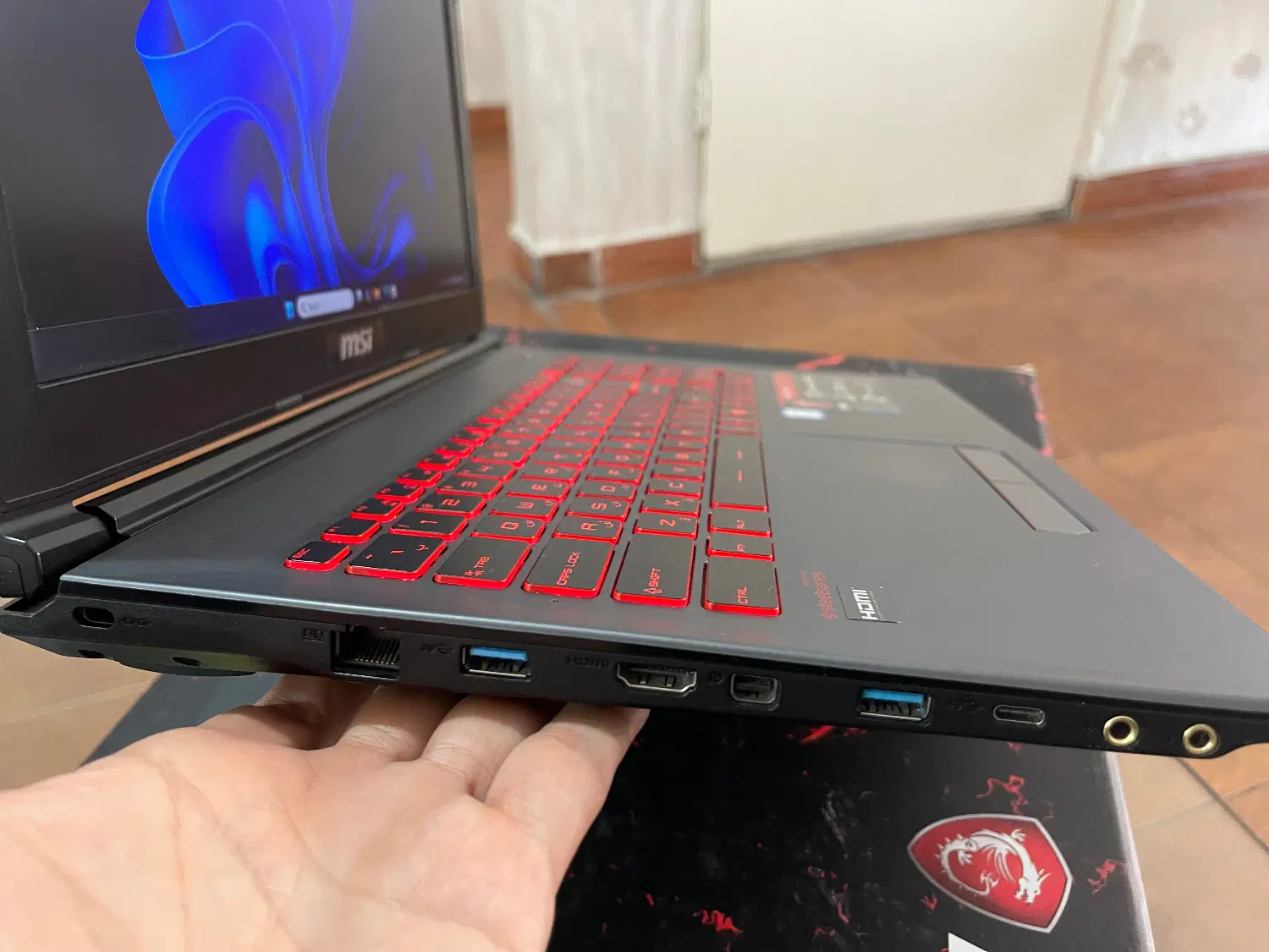 لپتاپ گیمینگ ام اس آی i7 با 4 گیگ گرافیک 1050|رایانه همراه|تهران, ونک|دیوار